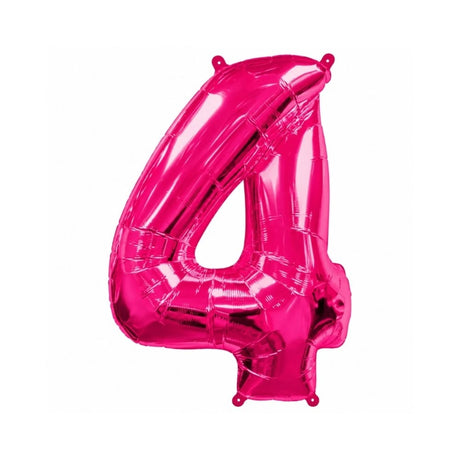 Balao Met Rosa Pink 1M N.4