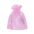 Saquinho Organza 9X12Cm Rosa C/12