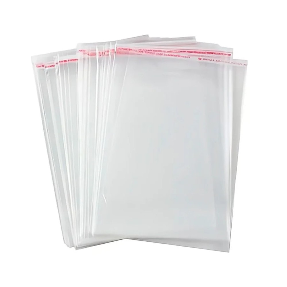 Saco Plastico Adesivado 15X20Cm C/100