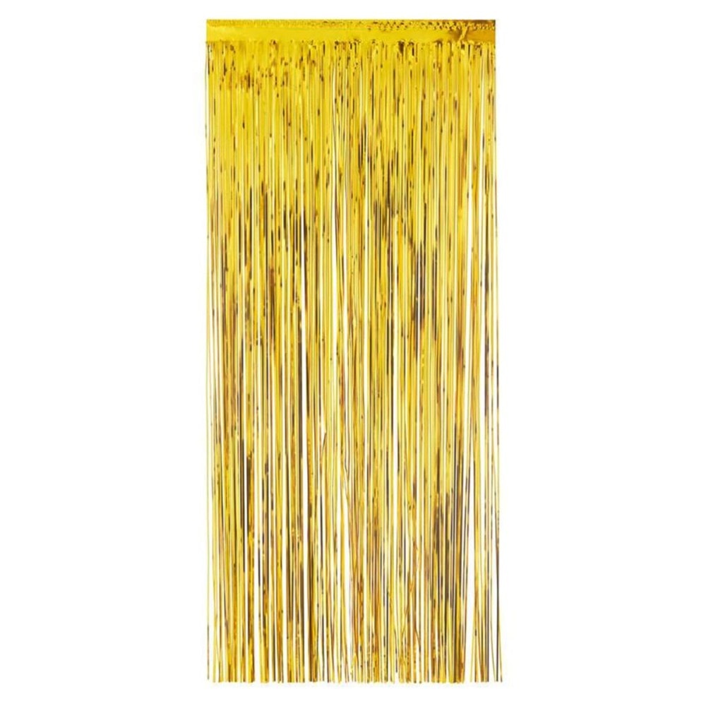 Cortina Metalizada 1X3M Ouro
