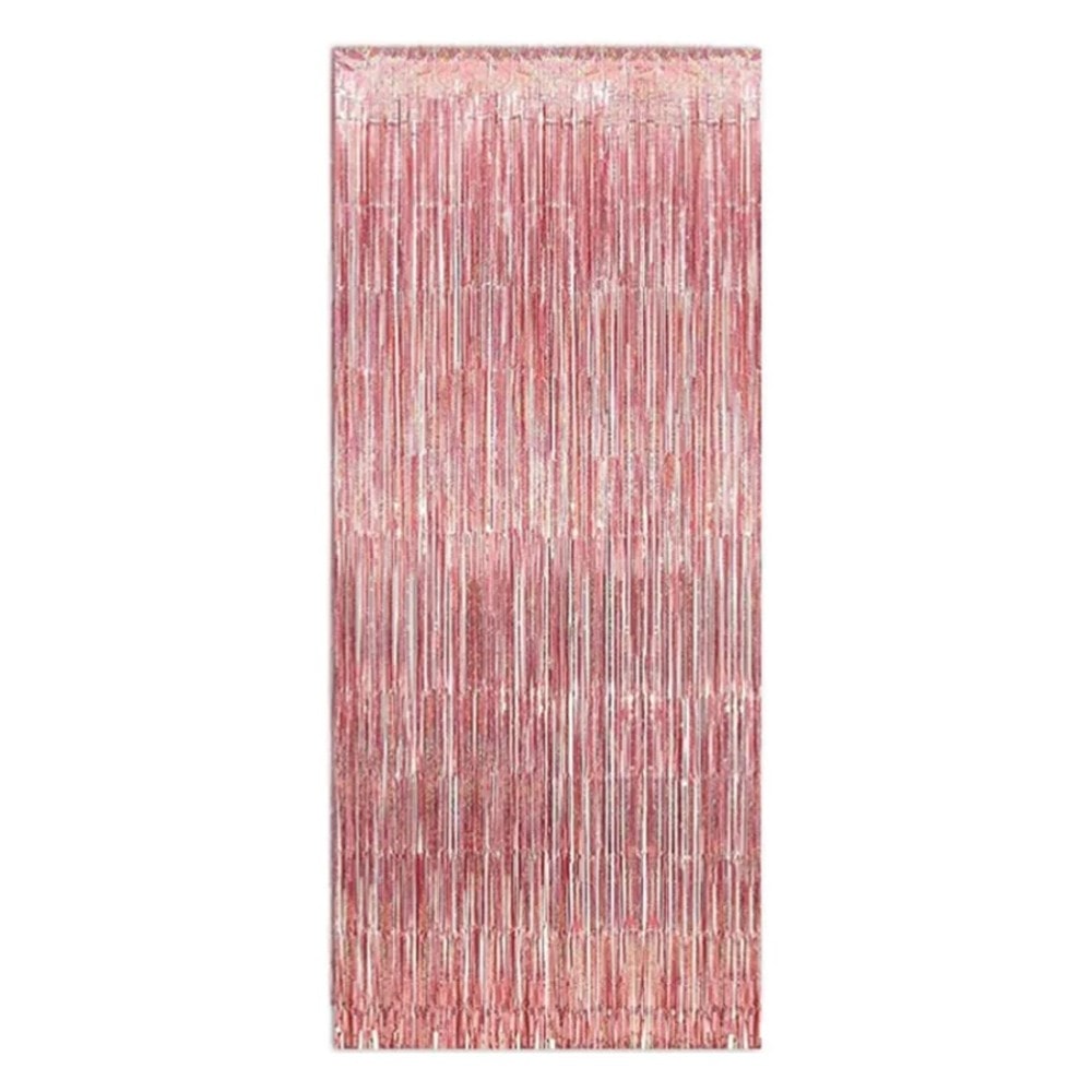 Cortina Metalizada 1X3M Ouro Rose
