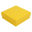 Caixa Rígida Quadrada 17,5x7,5x7,5cm Amarela