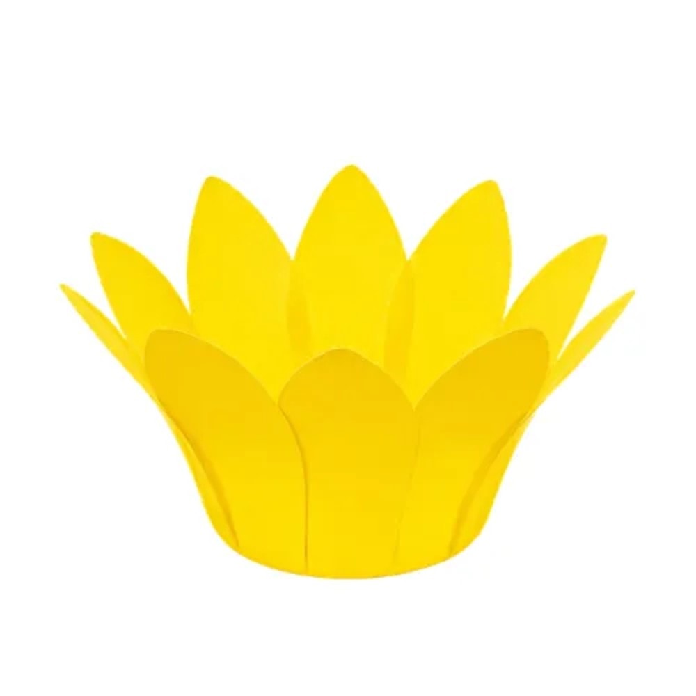 Forminha Madri C/30 Tons Amarelo
