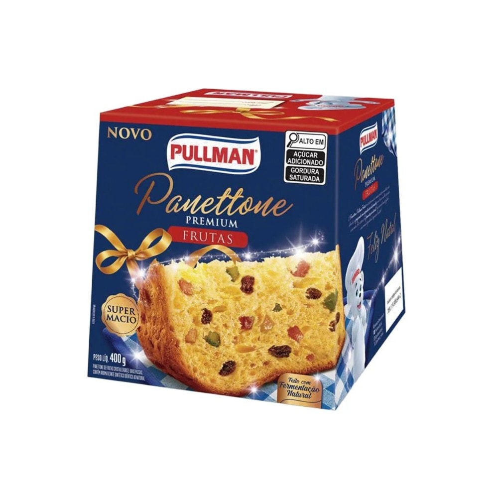 Panettone Frutas 400g - Pullman