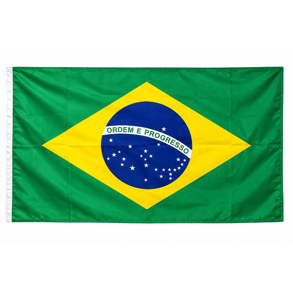 Bandeirola Brasil Tecido 3M