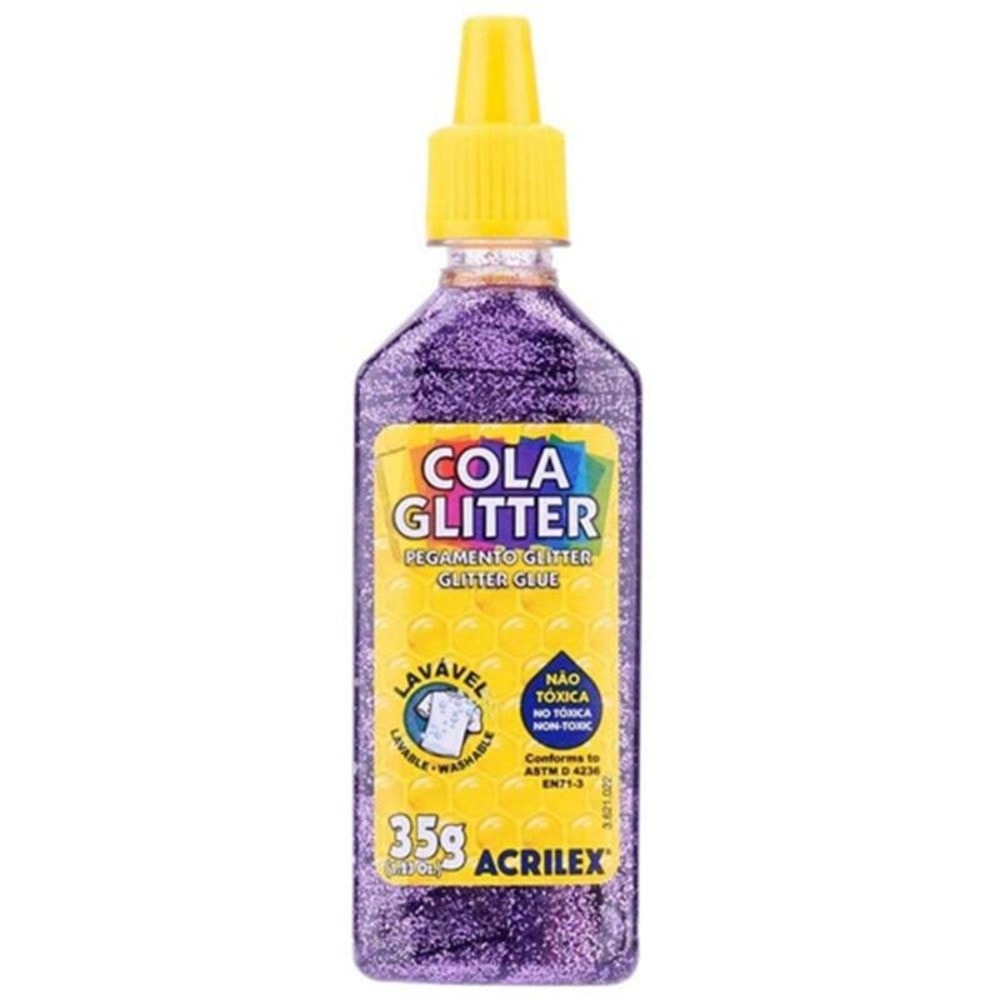 Cola Glitter 35Gr Lilas 528