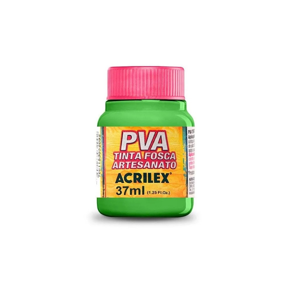Tinta Pva 37Ml Verde Folha 510