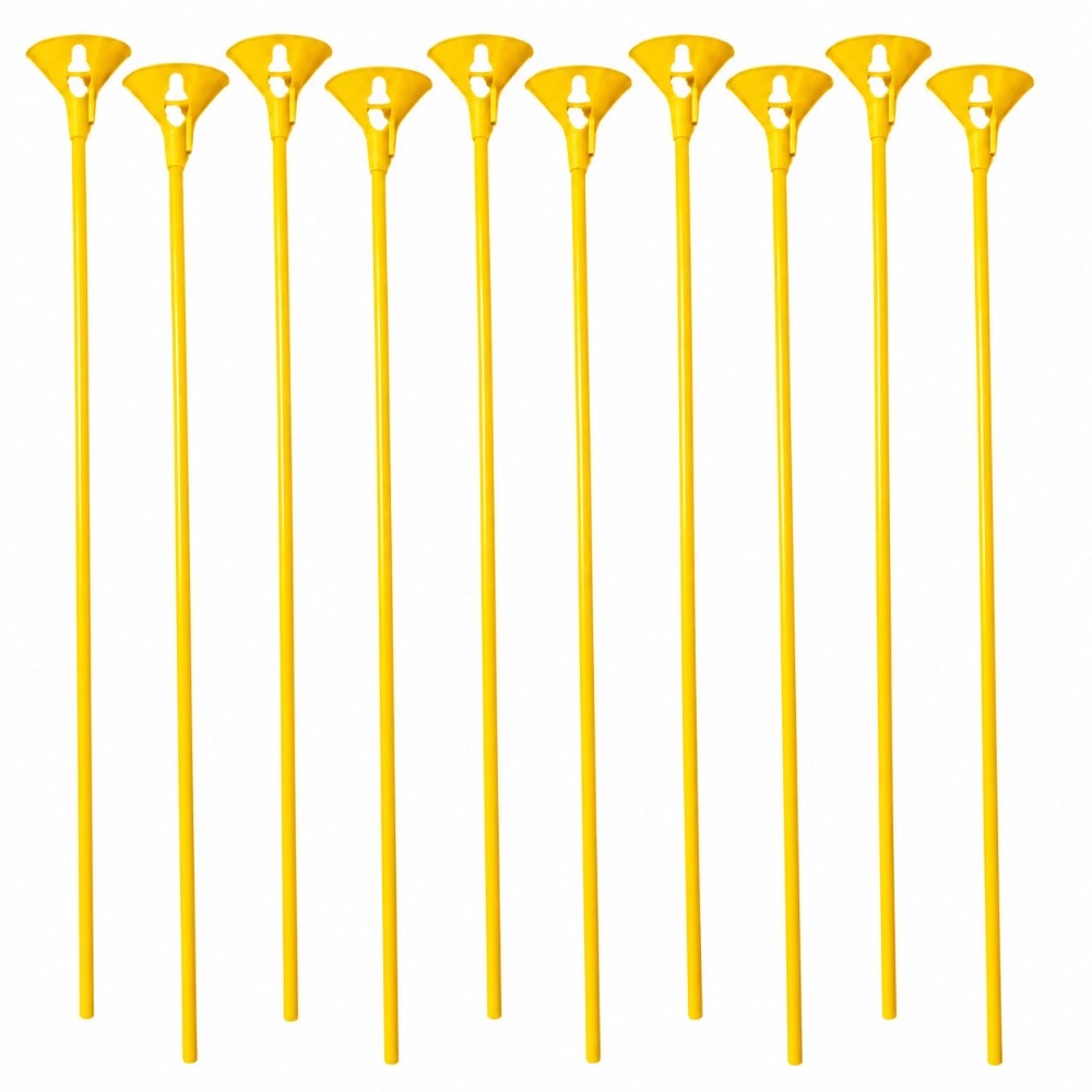 Vareta Balao C/10 Amarelo Neon