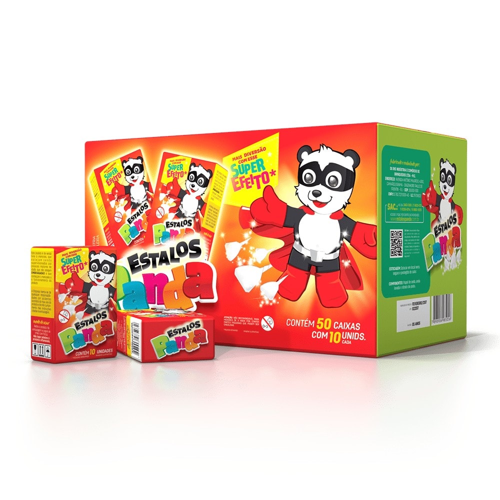 Estalos Panda 50X10Un Display