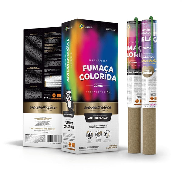 Bastao Fumaca 20Mm Verde