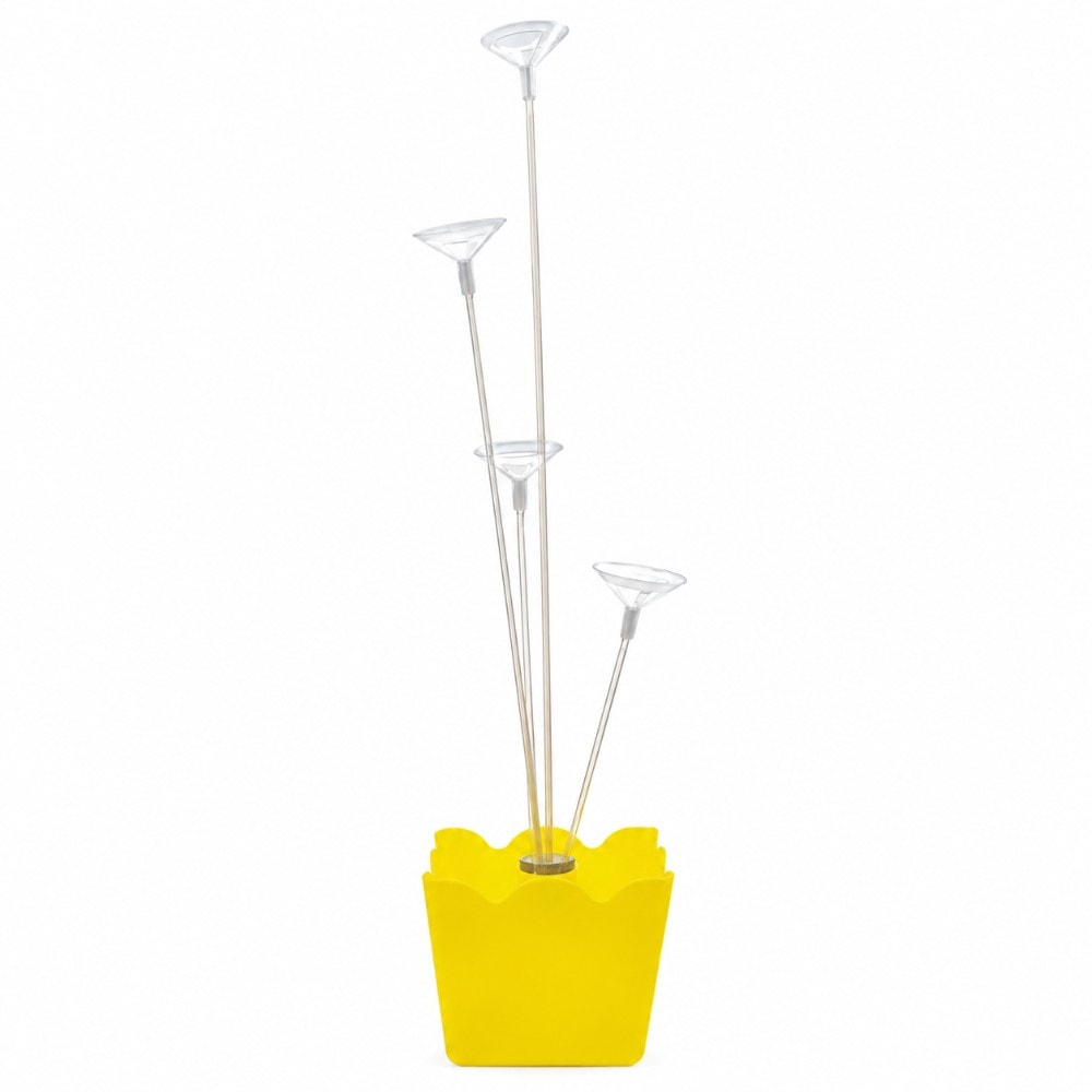 Cachepot Balao 4 Hastes Amarelo Fluorescente