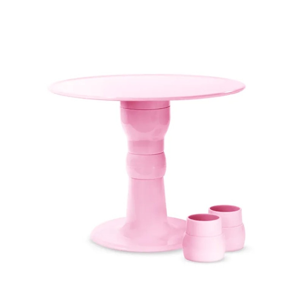 Boleira Colonial 28Cm Rosa Bebe