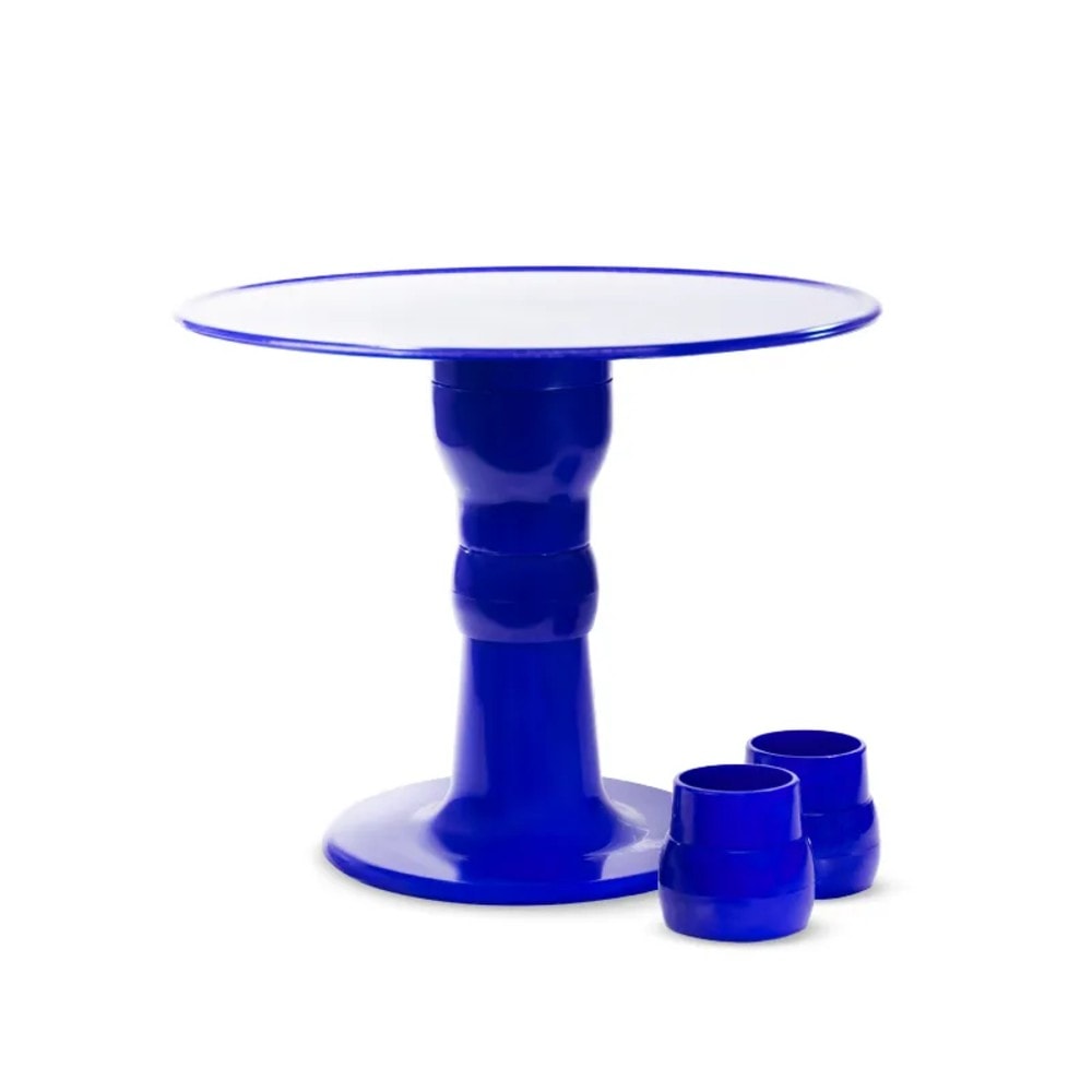 Boleira Colonial 28Cm Azul Royal