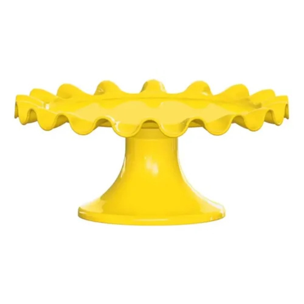 Boleira Babado 32Cm Amarelo Canario