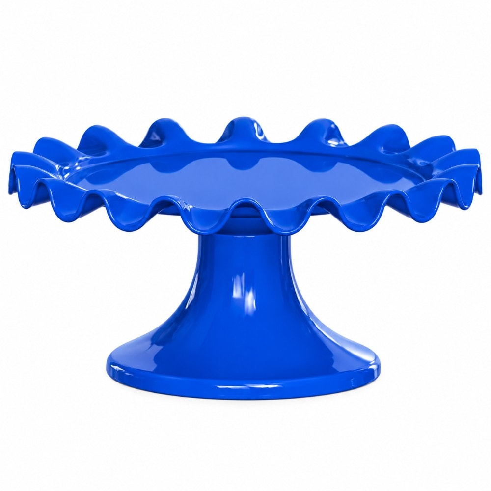 Boleira Babado 32Cm Azul Royal