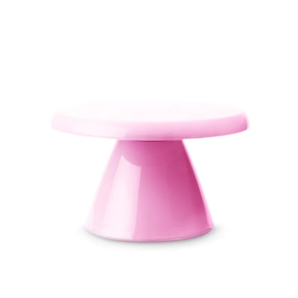 Boleira Cake Slim 17Cm Rosa Bebe