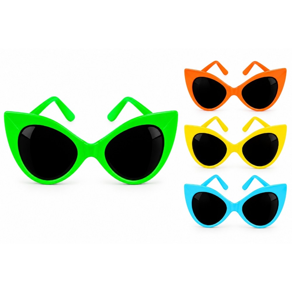 Oculos Gatinho Chic Color Lente