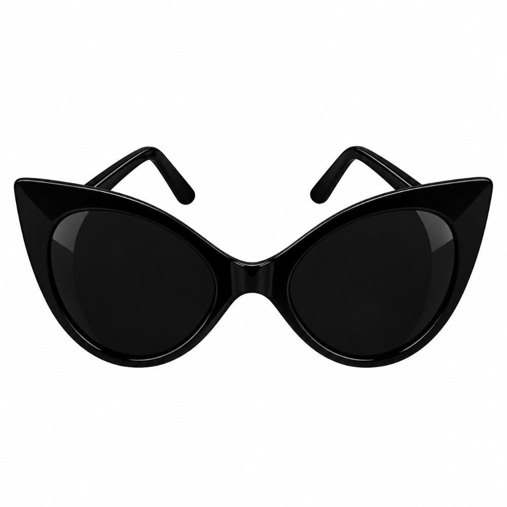 Oculos Gatinho Chic Black C/Lente