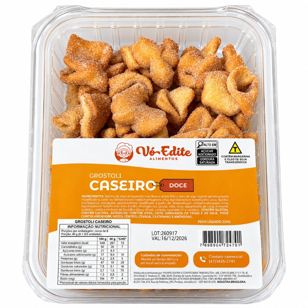 Grostoli Doce 220g