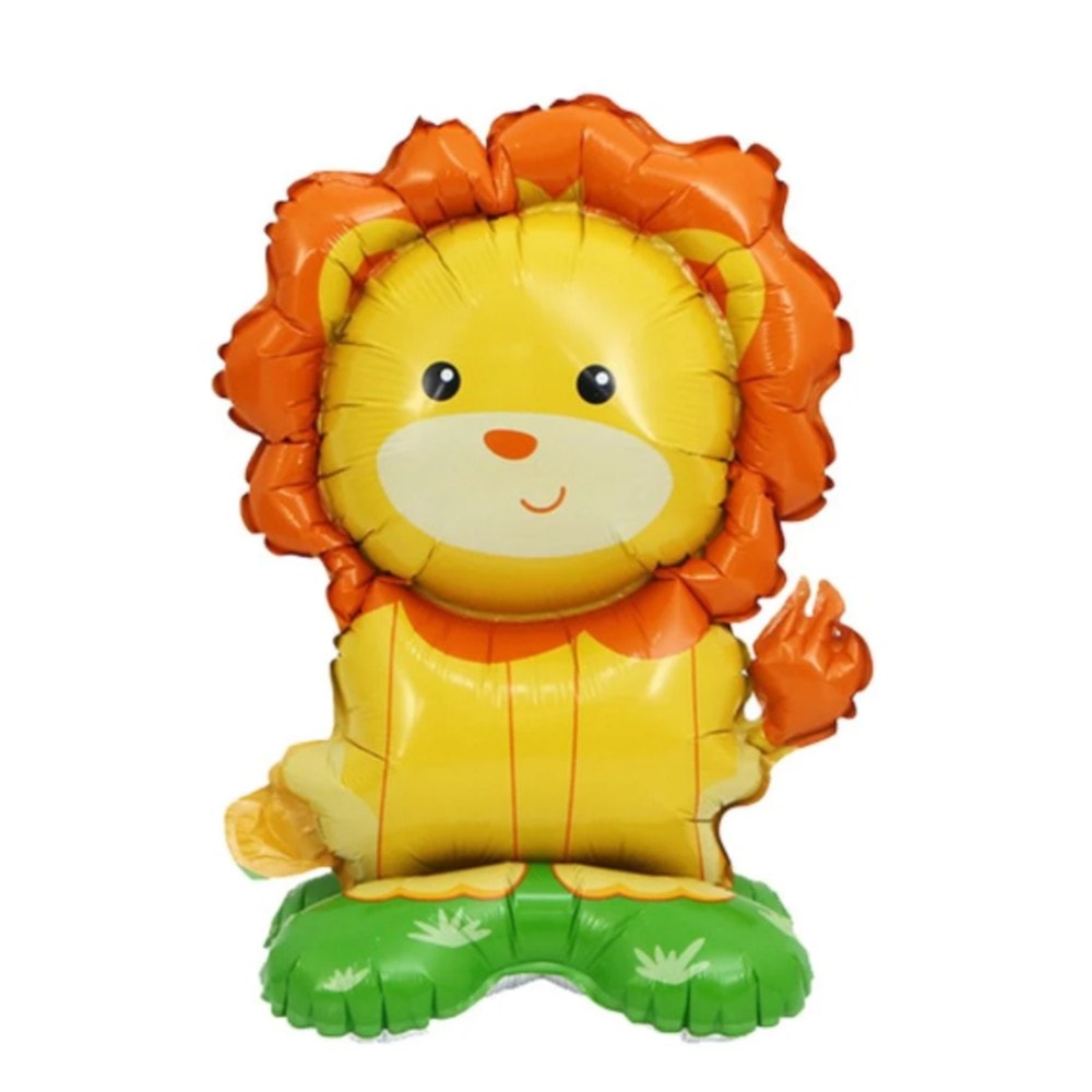 Balao Met Base Mini Leao 42Cm