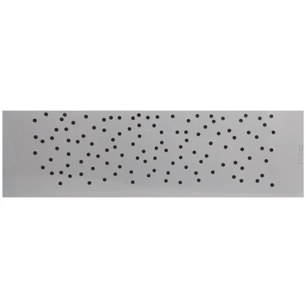 Estencil Plast P/ Confeit Poa Gmezn950