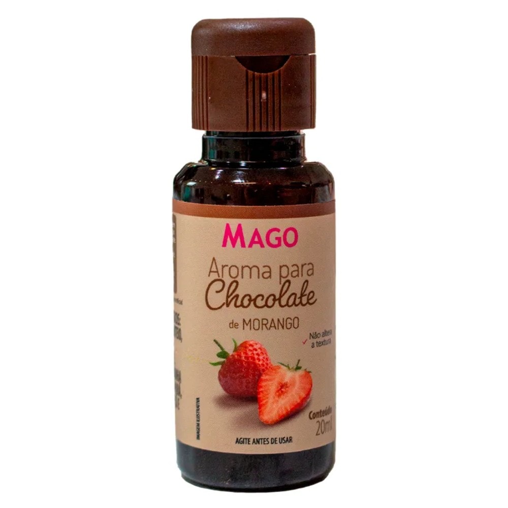 Aroma Chocolate 20Ml Morango
