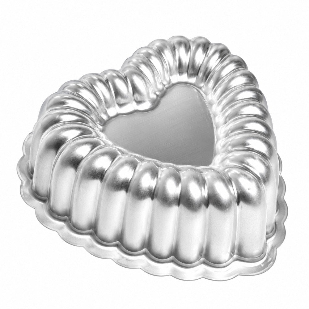 Forma Alum. Coracao Gomada M 18X16X6