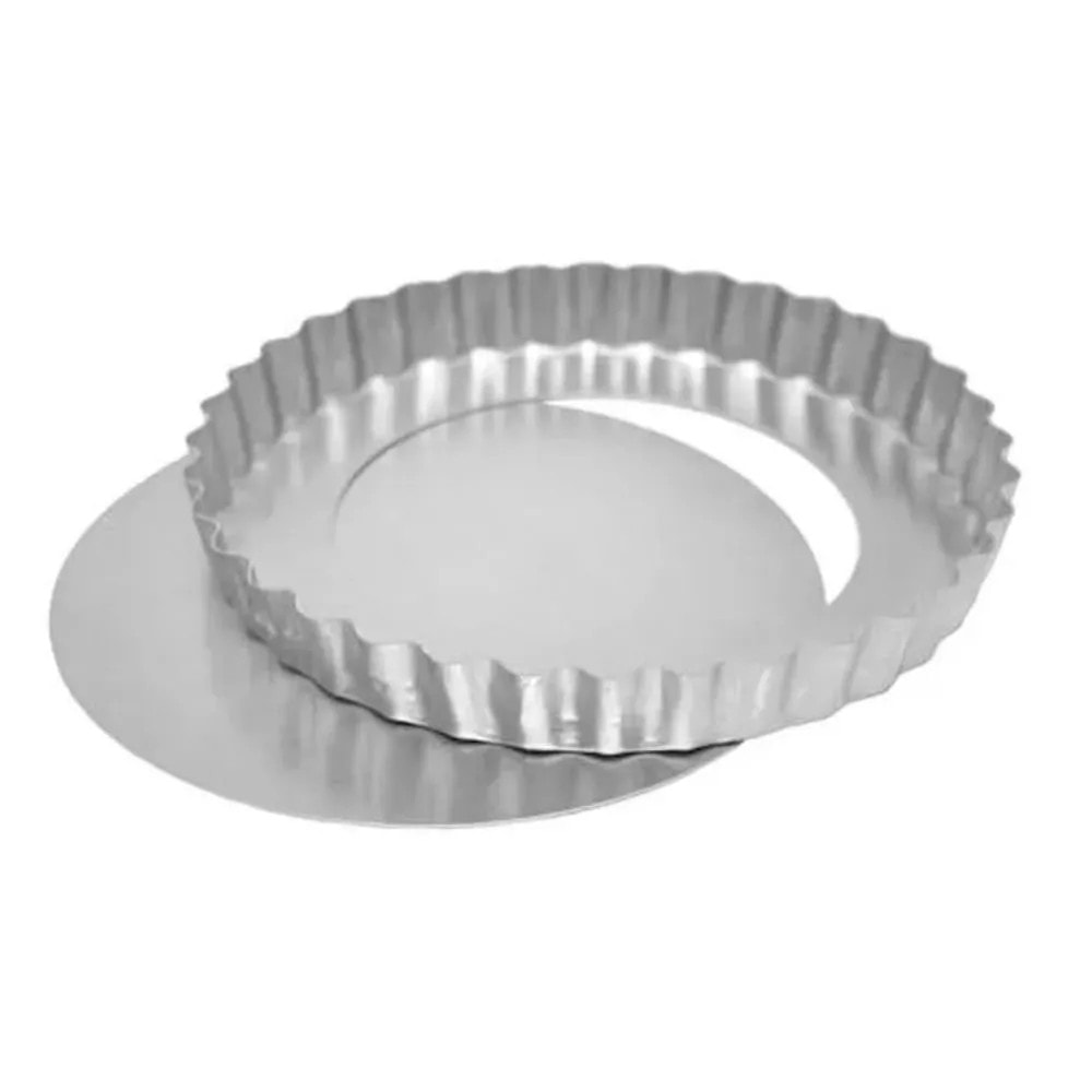 Forma Alu Torta Maca Fundo Falso 9,5X2,2