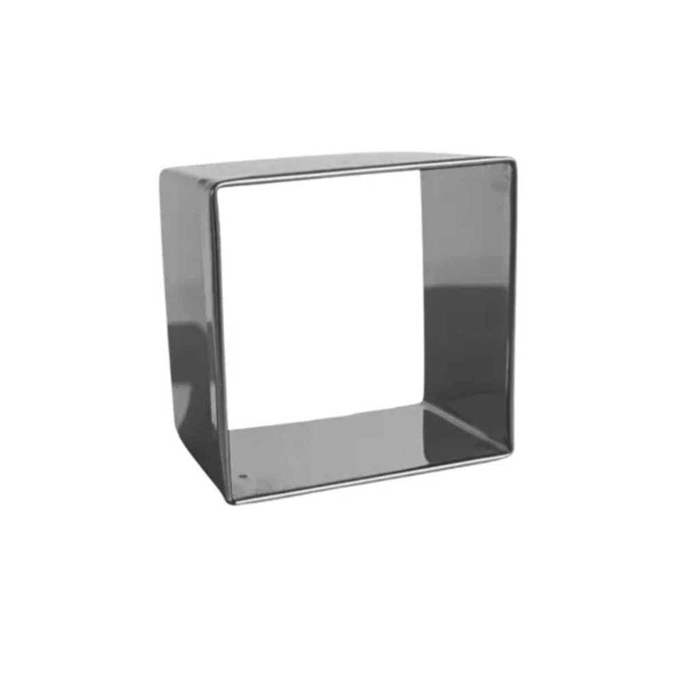 Aro Inox Quadrado 8X5Cm