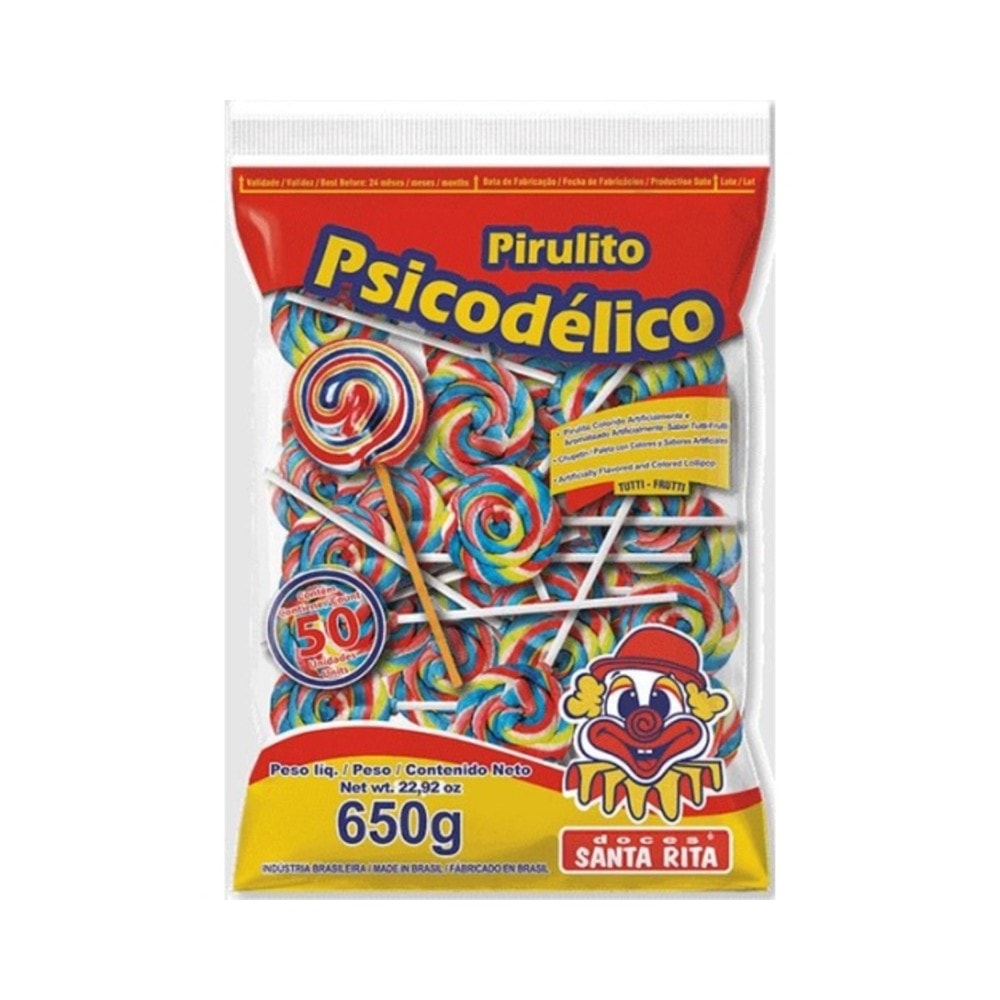 Pirulito Psicodelico 650G