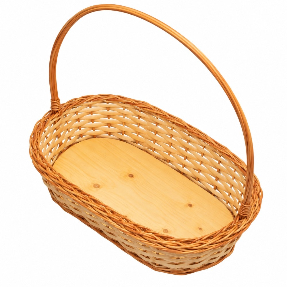 Cesta Vime Oval 35Cm