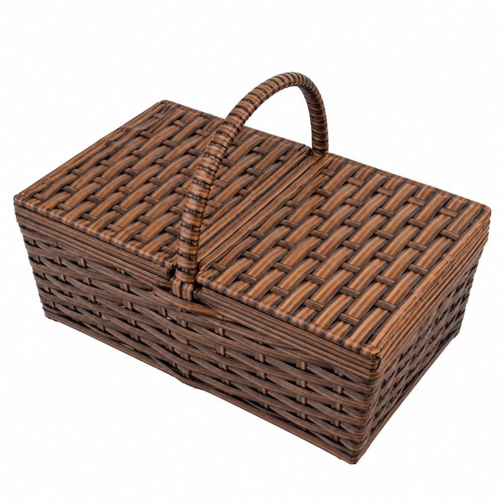 Cesta Vime Picnic G 50X30Cm