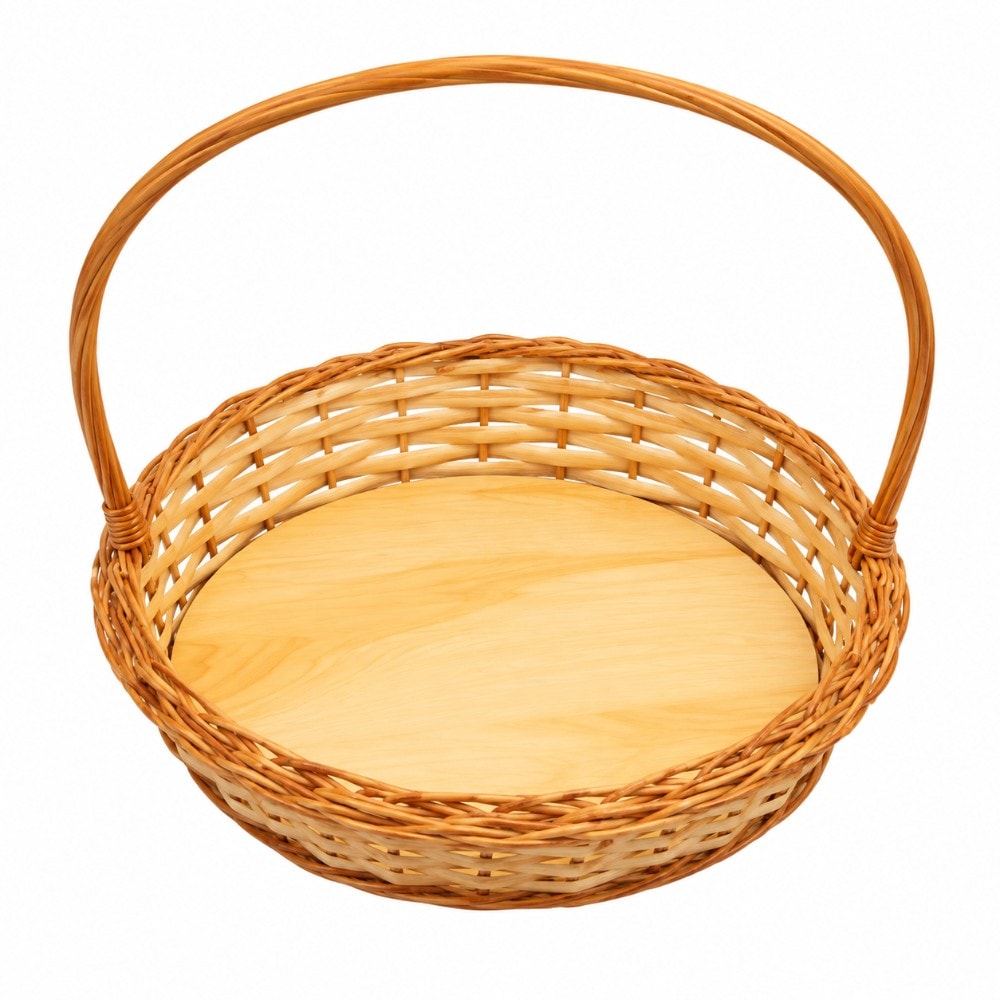 Cesta Vime Redonda 20Cm