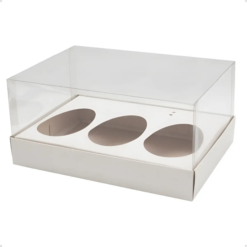 Caixa Meio Ovo Df 100/150G Triplo