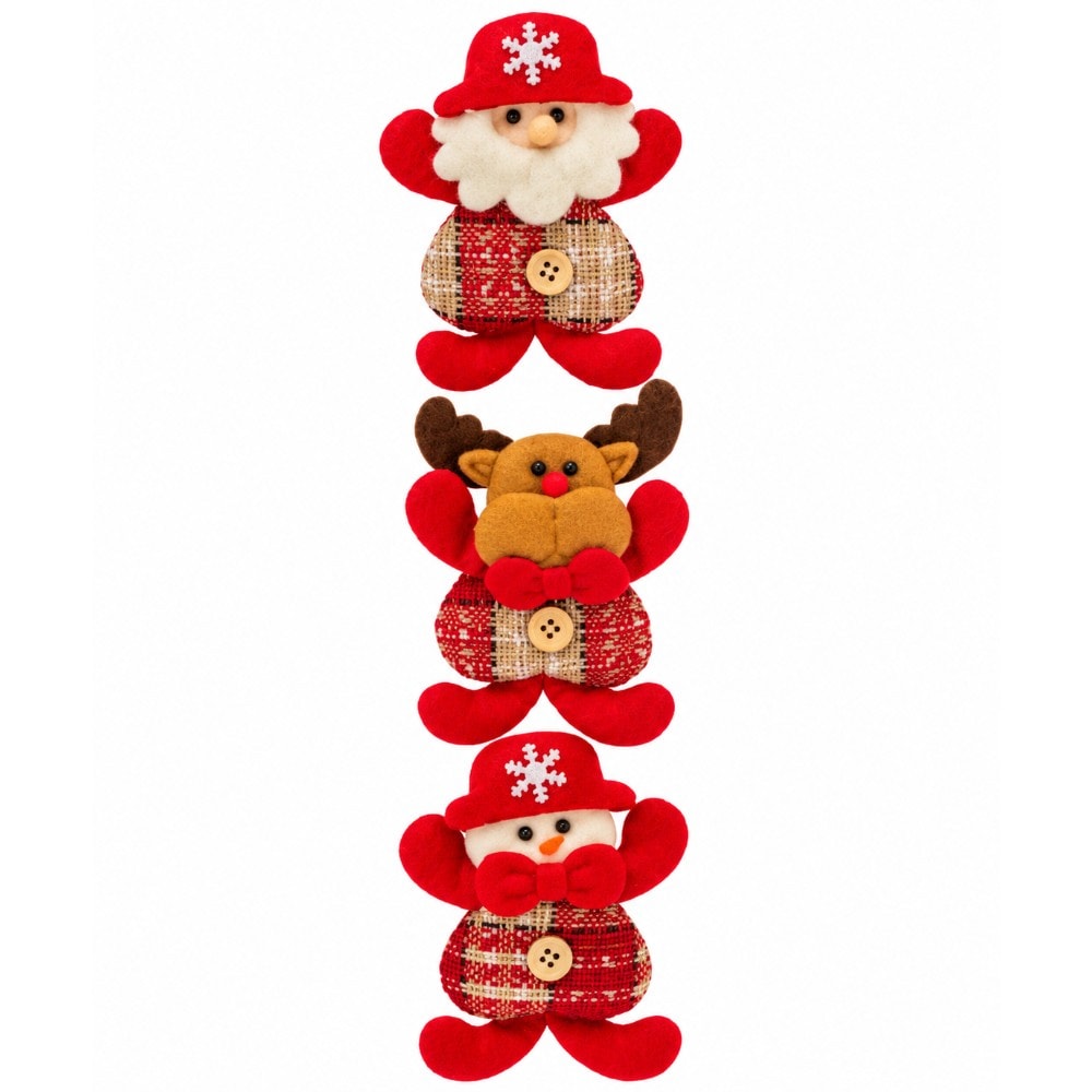 Bonecos Natal Sortido 14Cm