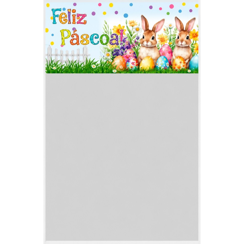 Saco Cesta 50X70Cm Metalizado Poa Aquare