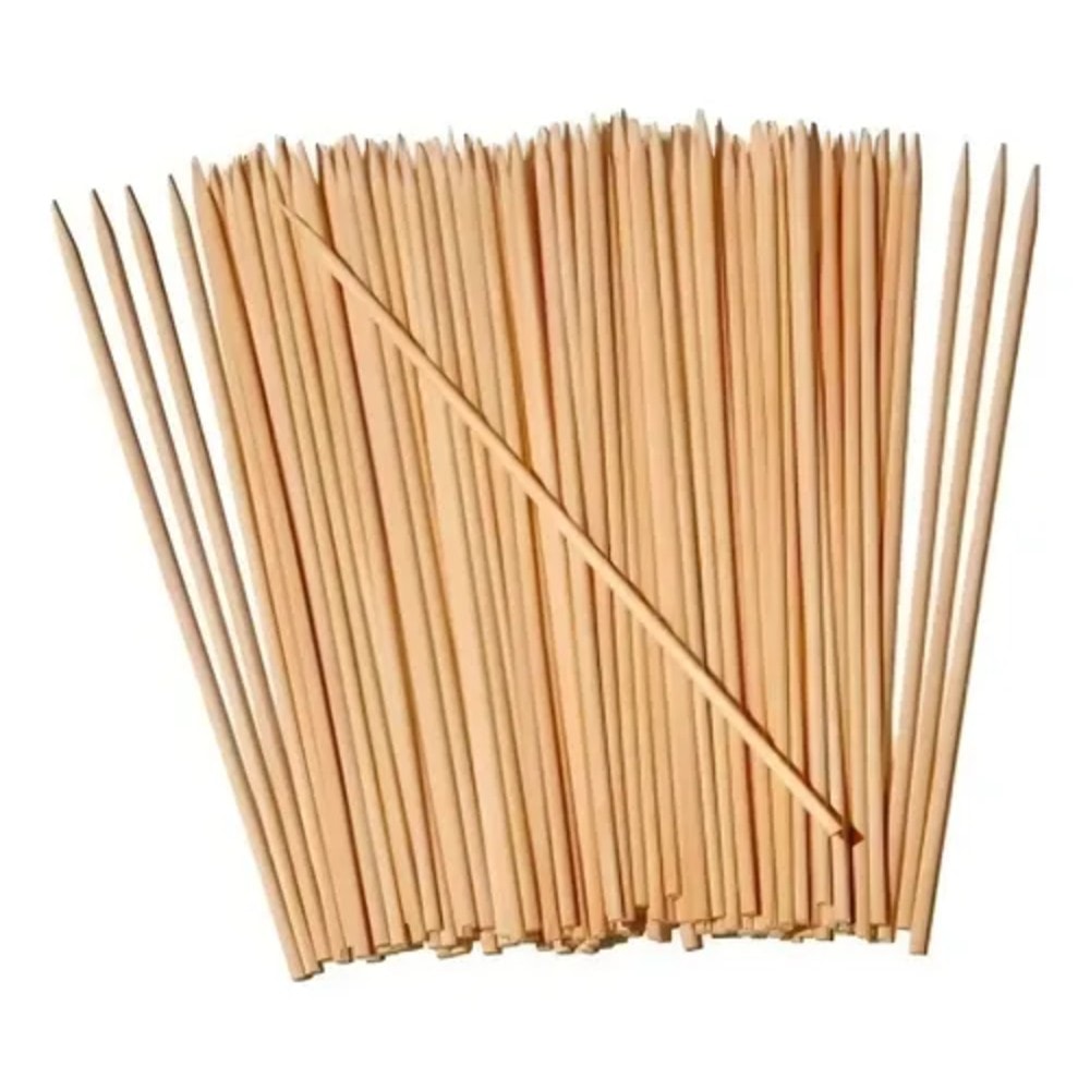 Palito Bambu P/Churrasco 25Cm C/50