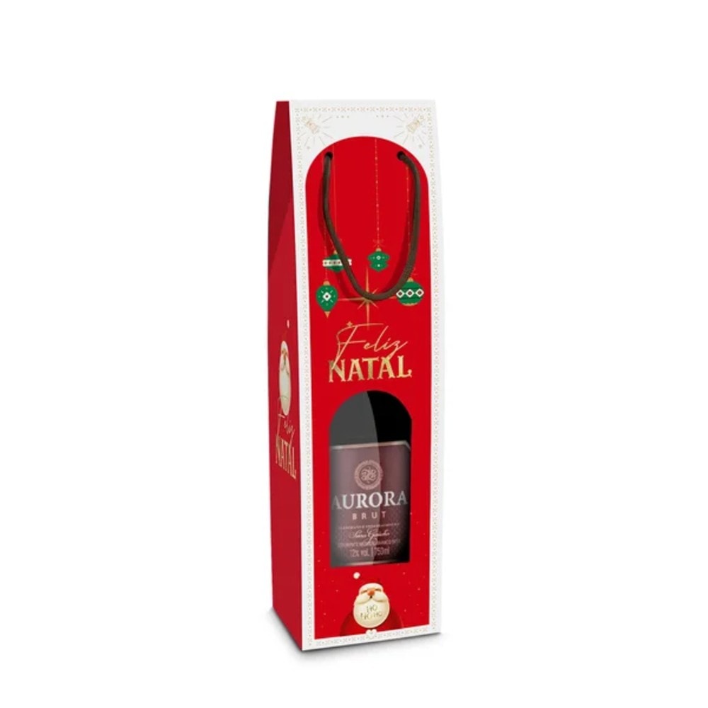 Caixa Happy Christimas Vinho 10X10X38