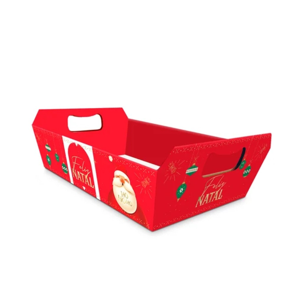 Cesta Happy Christimas 32X23X11 M