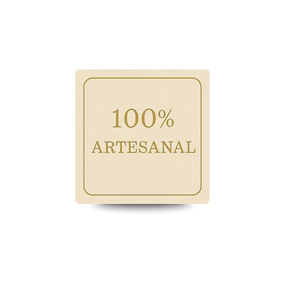 Etiqueta Adesiva 100% Artesanal Bege C/30
