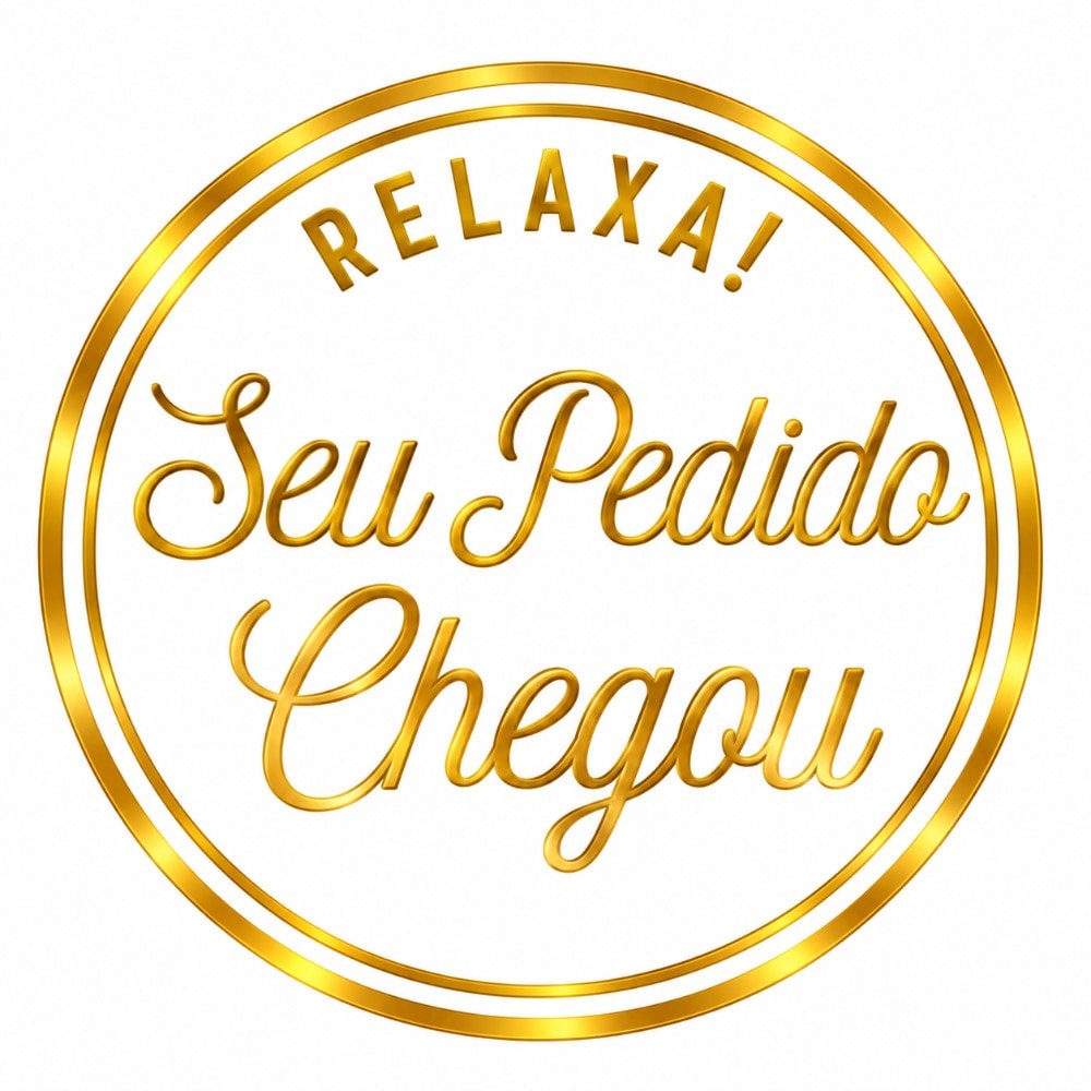 Etiqueta Adesiva Relaxa Pedido Chegou C/30